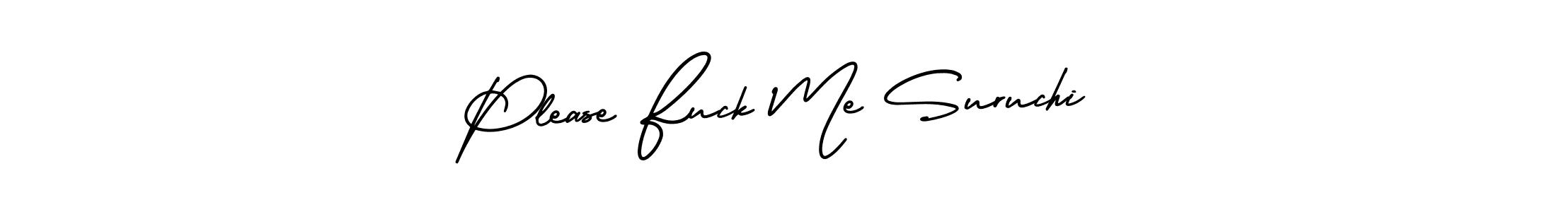 Make a beautiful signature design for name Please Fuck Me Suruchi. Use this online signature maker to create a handwritten signature for free. Please Fuck Me Suruchi signature style 3 images and pictures png