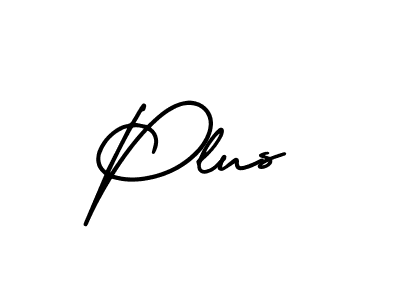 How to Draw Plus signature style? AmerikaSignatureDemo-Regular is a latest design signature styles for name Plus. Plus signature style 3 images and pictures png