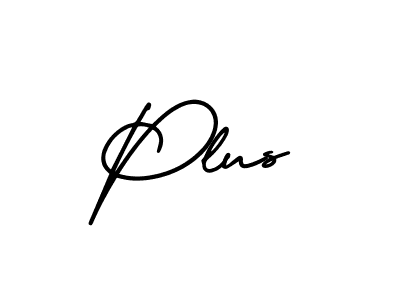 How to Draw Plus signature style? AmerikaSignatureDemo-Regular is a latest design signature styles for name Plus. Plus signature style 3 images and pictures png