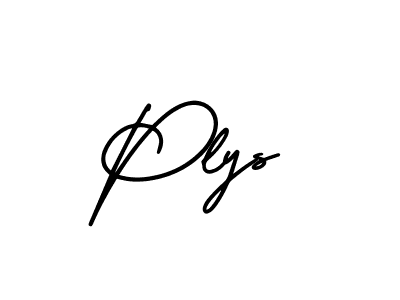 How to make Plys signature? AmerikaSignatureDemo-Regular is a professional autograph style. Create handwritten signature for Plys name. Plys signature style 3 images and pictures png