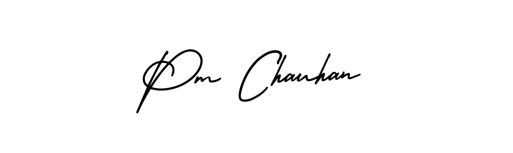 Once you've used our free online signature maker to create your best signature AmerikaSignatureDemo-Regular style, it's time to enjoy all of the benefits that Pm Chauhan name signing documents. Pm Chauhan signature style 3 images and pictures png