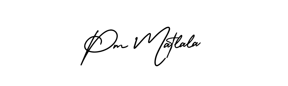 Make a beautiful signature design for name Pm Matlala. Use this online signature maker to create a handwritten signature for free. Pm Matlala signature style 3 images and pictures png