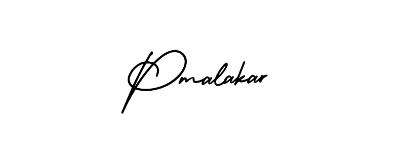 How to Draw Pmalakar signature style? AmerikaSignatureDemo-Regular is a latest design signature styles for name Pmalakar. Pmalakar signature style 3 images and pictures png