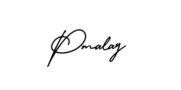 Make a beautiful signature design for name Pmalay. Use this online signature maker to create a handwritten signature for free. Pmalay signature style 3 images and pictures png