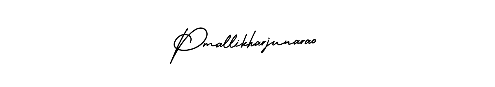 Pmallikharjunarao stylish signature style. Best Handwritten Sign (AmerikaSignatureDemo-Regular) for my name. Handwritten Signature Collection Ideas for my name Pmallikharjunarao. Pmallikharjunarao signature style 3 images and pictures png