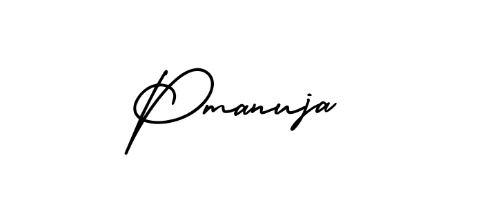 You can use this online signature creator to create a handwritten signature for the name Pmanuja. This is the best online autograph maker. Pmanuja signature style 3 images and pictures png