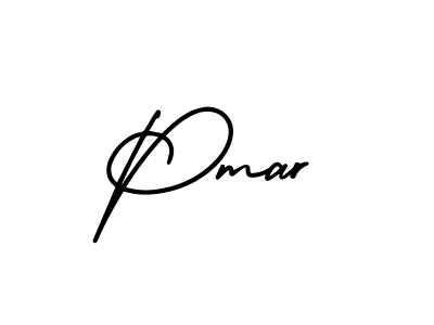 Use a signature maker to create a handwritten signature online. With this signature software, you can design (AmerikaSignatureDemo-Regular) your own signature for name Pmar. Pmar signature style 3 images and pictures png