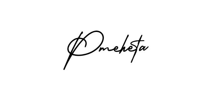 Make a beautiful signature design for name Pmeheta. Use this online signature maker to create a handwritten signature for free. Pmeheta signature style 3 images and pictures png