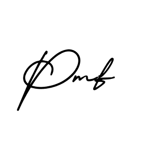 Similarly AmerikaSignatureDemo-Regular is the best handwritten signature design. Signature creator online .You can use it as an online autograph creator for name Pmf. Pmf signature style 3 images and pictures png