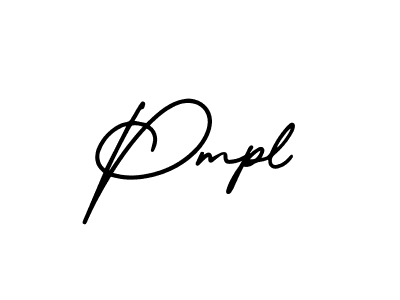 How to make Pmpl signature? AmerikaSignatureDemo-Regular is a professional autograph style. Create handwritten signature for Pmpl name. Pmpl signature style 3 images and pictures png