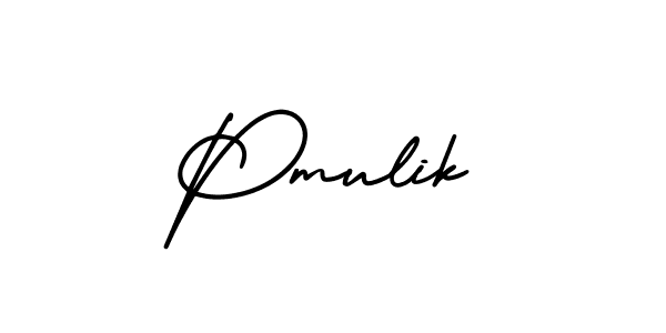 if you are searching for the best signature style for your name Pmulik. so please give up your signature search. here we have designed multiple signature styles  using AmerikaSignatureDemo-Regular. Pmulik signature style 3 images and pictures png