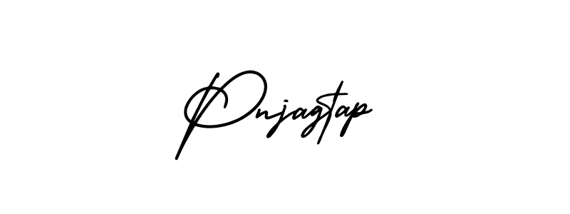 AmerikaSignatureDemo-Regular is a professional signature style that is perfect for those who want to add a touch of class to their signature. It is also a great choice for those who want to make their signature more unique. Get Pnjagtap name to fancy signature for free. Pnjagtap signature style 3 images and pictures png