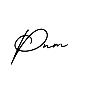 Similarly AmerikaSignatureDemo-Regular is the best handwritten signature design. Signature creator online .You can use it as an online autograph creator for name Pnm. Pnm signature style 3 images and pictures png