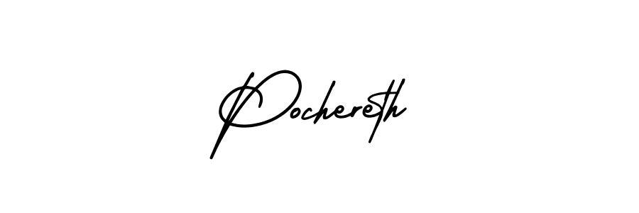 How to make Pochereth signature? AmerikaSignatureDemo-Regular is a professional autograph style. Create handwritten signature for Pochereth name. Pochereth signature style 3 images and pictures png