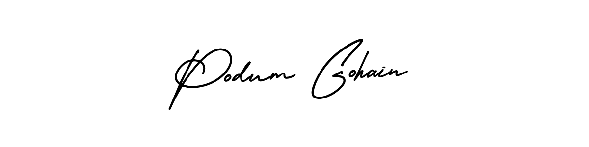 Best and Professional Signature Style for Podum Gohain. AmerikaSignatureDemo-Regular Best Signature Style Collection. Podum Gohain signature style 3 images and pictures png