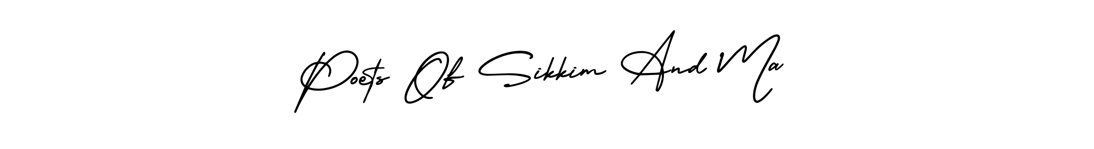 This is the best signature style for the Poets Of Sikkim And Ma name. Also you like these signature font (AmerikaSignatureDemo-Regular). Mix name signature. Poets Of Sikkim And Ma signature style 3 images and pictures png