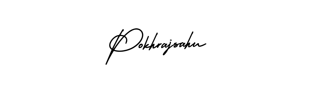AmerikaSignatureDemo-Regular is a professional signature style that is perfect for those who want to add a touch of class to their signature. It is also a great choice for those who want to make their signature more unique. Get Pokhrajsahu name to fancy signature for free. Pokhrajsahu signature style 3 images and pictures png