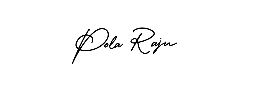 Make a beautiful signature design for name Pola Raju. Use this online signature maker to create a handwritten signature for free. Pola Raju signature style 3 images and pictures png