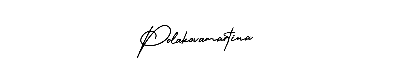 Also You can easily find your signature by using the search form. We will create Polakovamartina name handwritten signature images for you free of cost using AmerikaSignatureDemo-Regular sign style. Polakovamartina signature style 3 images and pictures png