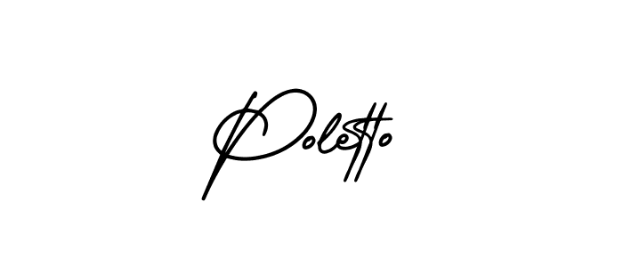 This is the best signature style for the Poletto name. Also you like these signature font (AmerikaSignatureDemo-Regular). Mix name signature. Poletto signature style 3 images and pictures png