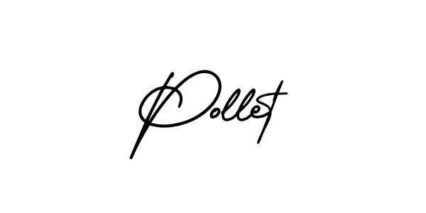Create a beautiful signature design for name Pollet. With this signature (AmerikaSignatureDemo-Regular) fonts, you can make a handwritten signature for free. Pollet signature style 3 images and pictures png