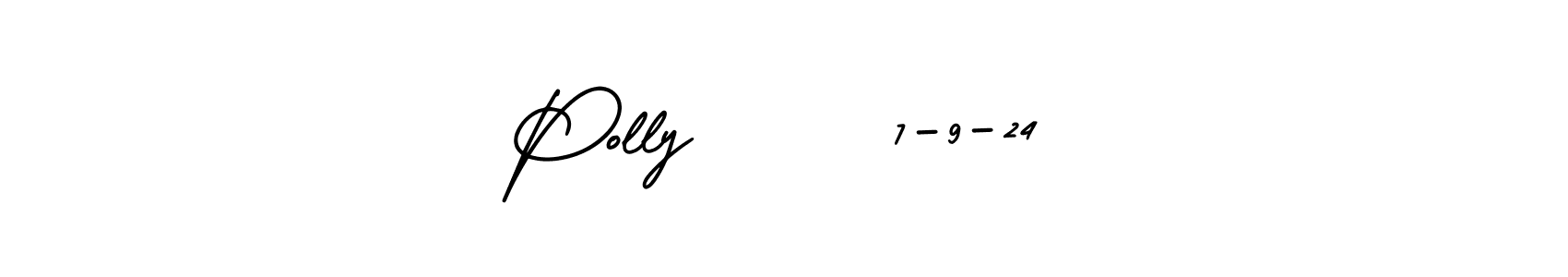 Check out images of Autograph of Polly      7-9-24 name. Actor Polly      7-9-24 Signature Style. AmerikaSignatureDemo-Regular is a professional sign style online. Polly      7-9-24 signature style 3 images and pictures png