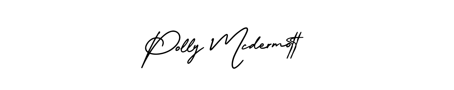 Similarly AmerikaSignatureDemo-Regular is the best handwritten signature design. Signature creator online .You can use it as an online autograph creator for name Polly Mcdermott. Polly Mcdermott signature style 3 images and pictures png