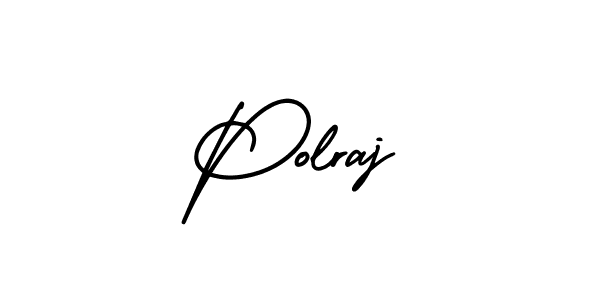 Design your own signature with our free online signature maker. With this signature software, you can create a handwritten (AmerikaSignatureDemo-Regular) signature for name Polraj. Polraj signature style 3 images and pictures png