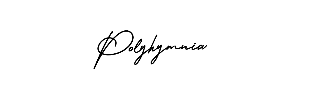 Use a signature maker to create a handwritten signature online. With this signature software, you can design (AmerikaSignatureDemo-Regular) your own signature for name Polyhymnia. Polyhymnia signature style 3 images and pictures png