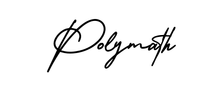 Give your name Polymath an exquisite flair with the AmerikaSignatureDemo-Regular script font. Ideal for contracts, resumes, and formal letterheads. Polymath signature style 3 images and pictures png