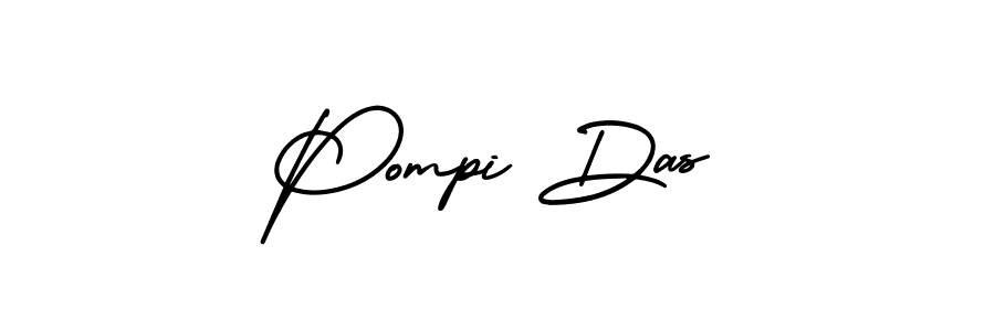 if you are searching for the best signature style for your name Pompi Das. so please give up your signature search. here we have designed multiple signature styles  using AmerikaSignatureDemo-Regular. Pompi Das signature style 3 images and pictures png