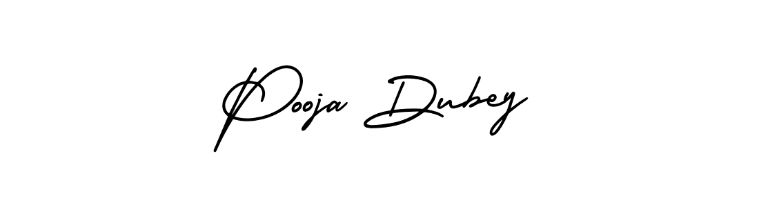Create a beautiful signature design for name Pooja Dubey. With this signature (AmerikaSignatureDemo-Regular) fonts, you can make a handwritten signature for free. Pooja Dubey signature style 3 images and pictures png