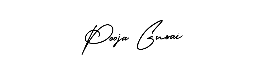This is the best signature style for the Pooja Gusai name. Also you like these signature font (AmerikaSignatureDemo-Regular). Mix name signature. Pooja Gusai signature style 3 images and pictures png