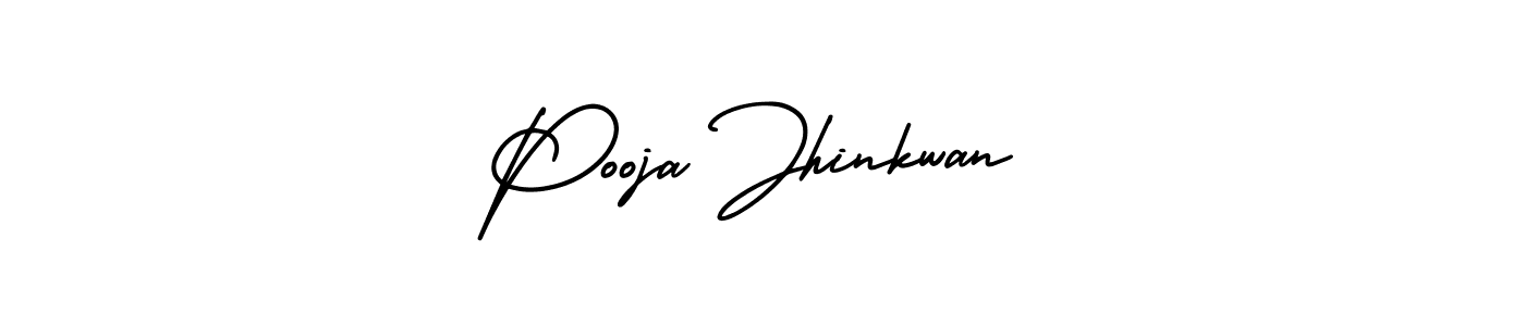 Similarly AmerikaSignatureDemo-Regular is the best handwritten signature design. Signature creator online .You can use it as an online autograph creator for name Pooja Jhinkwan. Pooja Jhinkwan signature style 3 images and pictures png