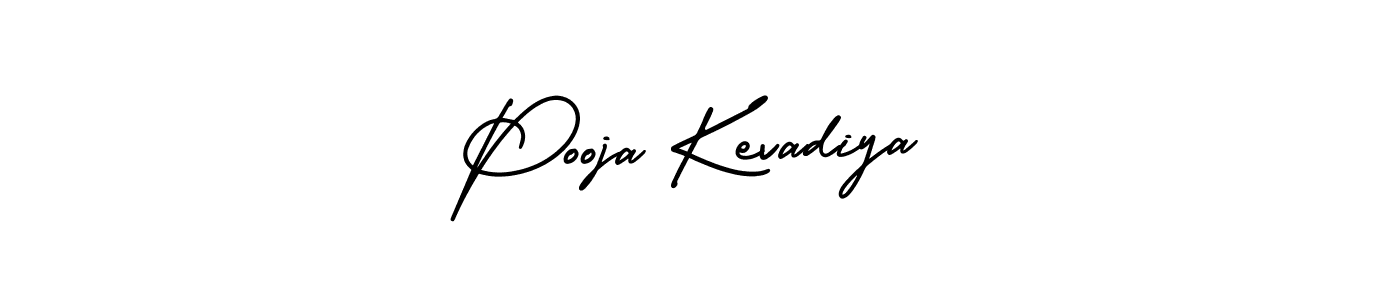 Make a short Pooja Kevadiya signature style. Manage your documents anywhere anytime using AmerikaSignatureDemo-Regular. Create and add eSignatures, submit forms, share and send files easily. Pooja Kevadiya signature style 3 images and pictures png