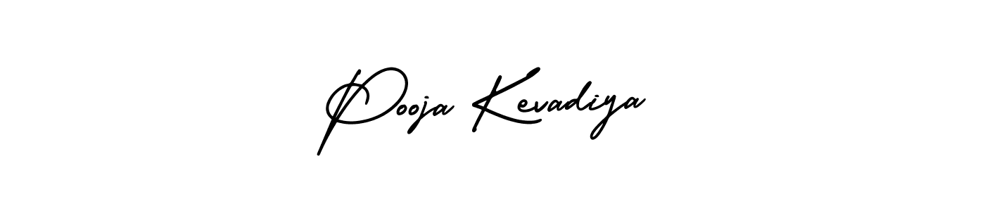 Best and Professional Signature Style for Pooja Kevadiya. AmerikaSignatureDemo-Regular Best Signature Style Collection. Pooja Kevadiya signature style 3 images and pictures png