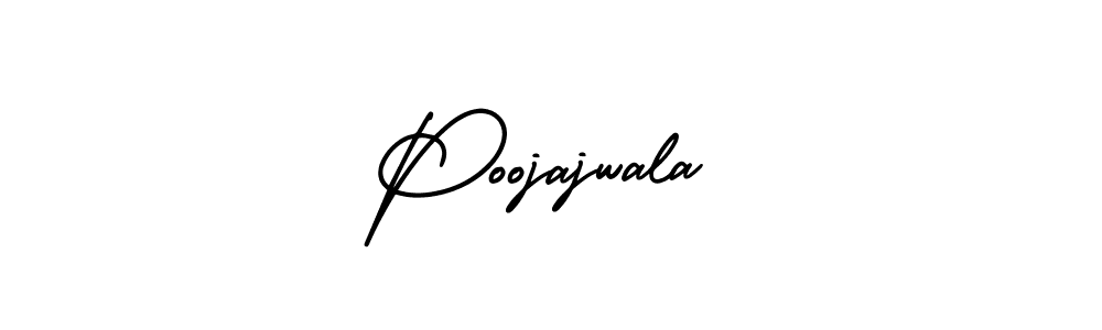 Design your own signature with our free online signature maker. With this signature software, you can create a handwritten (AmerikaSignatureDemo-Regular) signature for name Poojajwala. Poojajwala signature style 3 images and pictures png