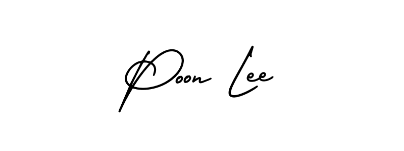 Also You can easily find your signature by using the search form. We will create Poon Lee name handwritten signature images for you free of cost using AmerikaSignatureDemo-Regular sign style. Poon Lee signature style 3 images and pictures png