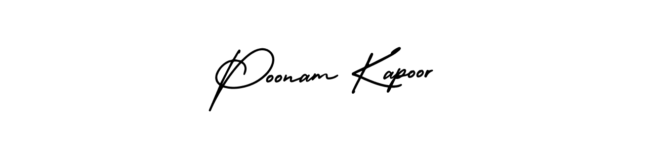 Poonam Kapoor stylish signature style. Best Handwritten Sign (AmerikaSignatureDemo-Regular) for my name. Handwritten Signature Collection Ideas for my name Poonam Kapoor. Poonam Kapoor signature style 3 images and pictures png