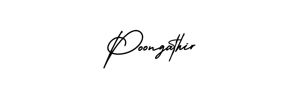 Make a beautiful signature design for name Poongathir. With this signature (AmerikaSignatureDemo-Regular) style, you can create a handwritten signature for free. Poongathir signature style 3 images and pictures png