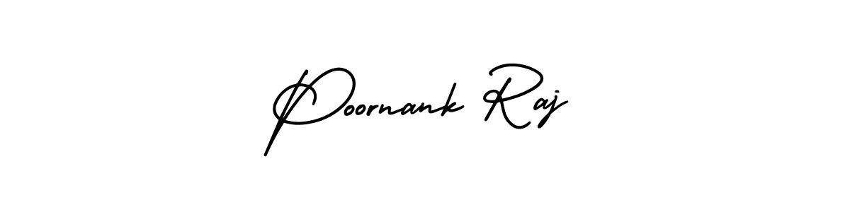 Best and Professional Signature Style for Poornank Raj. AmerikaSignatureDemo-Regular Best Signature Style Collection. Poornank Raj signature style 3 images and pictures png