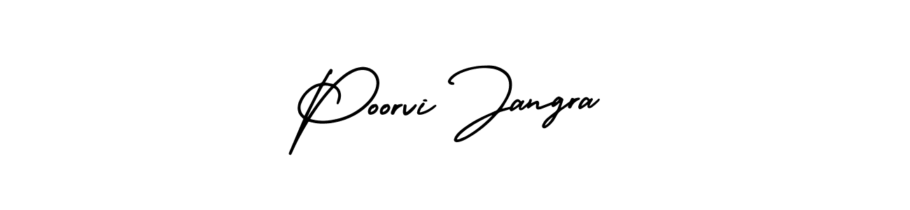 Check out images of Autograph of Poorvi Jangra name. Actor Poorvi Jangra Signature Style. AmerikaSignatureDemo-Regular is a professional sign style online. Poorvi Jangra signature style 3 images and pictures png