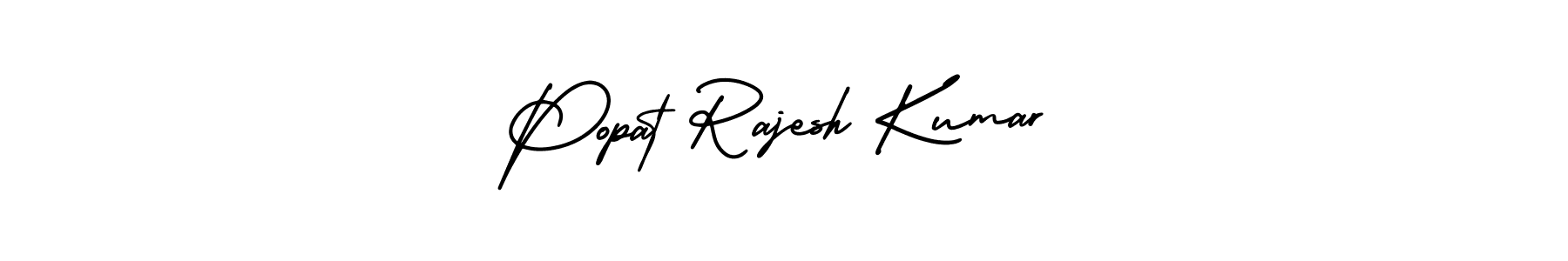 Create a beautiful signature design for name Popat Rajesh Kumar. With this signature (AmerikaSignatureDemo-Regular) fonts, you can make a handwritten signature for free. Popat Rajesh Kumar signature style 3 images and pictures png