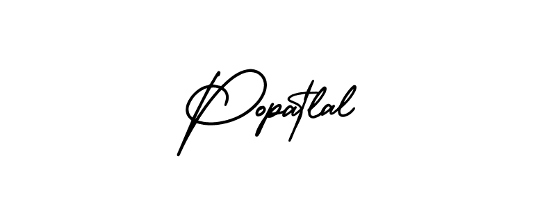 It looks lik you need a new signature style for name Popatlal. Design unique handwritten (AmerikaSignatureDemo-Regular) signature with our free signature maker in just a few clicks. Popatlal signature style 3 images and pictures png