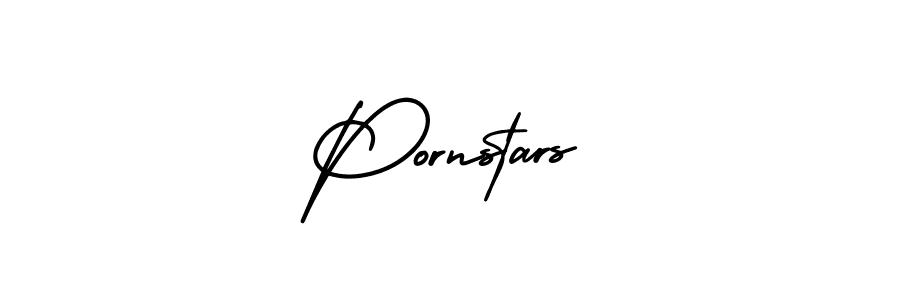 How to make Pornstars signature? AmerikaSignatureDemo-Regular is a professional autograph style. Create handwritten signature for Pornstars name. Pornstars signature style 3 images and pictures png