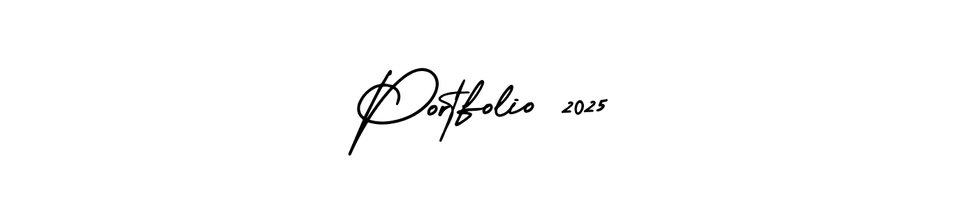 Make a short Portfolio 2025 signature style. Manage your documents anywhere anytime using AmerikaSignatureDemo-Regular. Create and add eSignatures, submit forms, share and send files easily. Portfolio 2025 signature style 3 images and pictures png