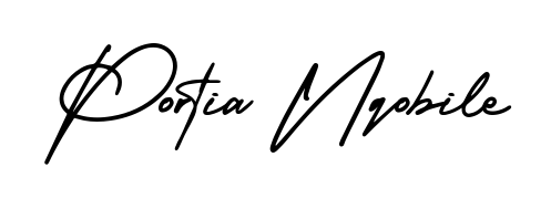 Achieve flawless digital penmanship with Portia Nqobile name in AmerikaSignatureDemo-Regular font. The perfect tool for creating online signatures. Portia Nqobile signature style 3 images and pictures png
