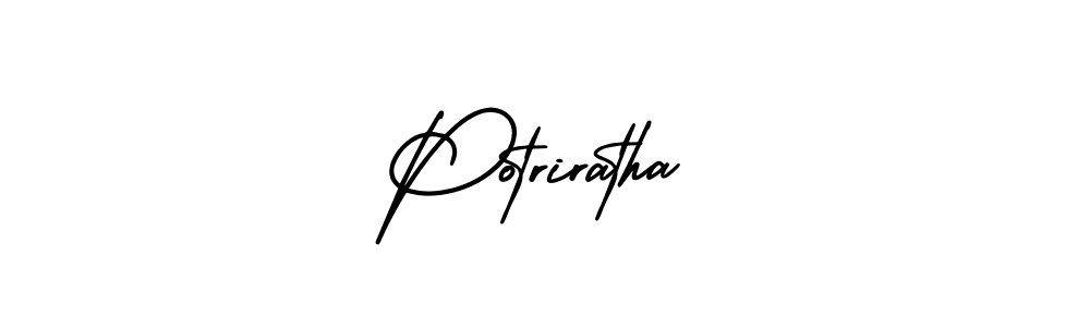 AmerikaSignatureDemo-Regular is a professional signature style that is perfect for those who want to add a touch of class to their signature. It is also a great choice for those who want to make their signature more unique. Get Potriratha name to fancy signature for free. Potriratha signature style 3 images and pictures png