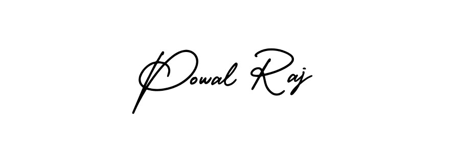 Make a beautiful signature design for name Powal Raj. Use this online signature maker to create a handwritten signature for free. Powal Raj signature style 3 images and pictures png