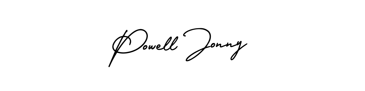 Best and Professional Signature Style for Powell Jonny. AmerikaSignatureDemo-Regular Best Signature Style Collection. Powell Jonny signature style 3 images and pictures png